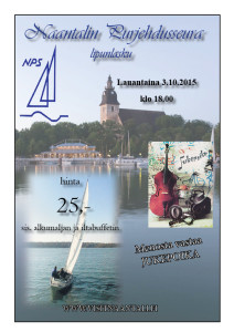 NPS:n LIPUNLASKU  la 3.10. klo 18.00 @ Ravintola Merisali | Naantali | Suomi