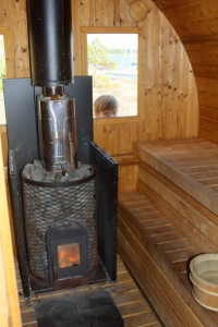 Mustaluodon sauna