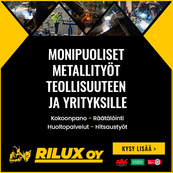 Metalli- ja hitsaustyöt Rilux Oy Naantali